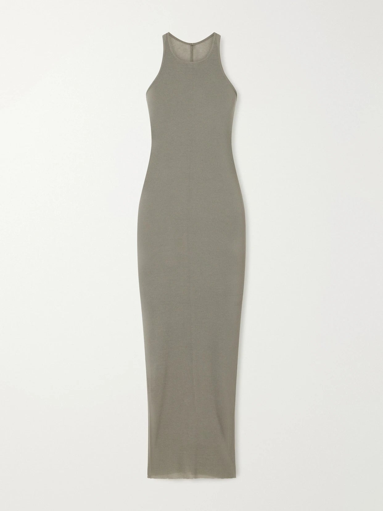 Tank Ribbed-jersey Halterneck Midi Dress