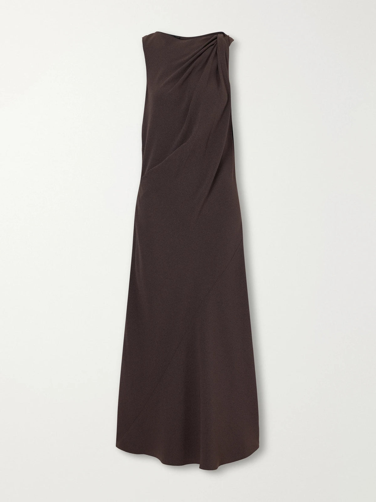 Theory Knotted Crepe Midi Dress