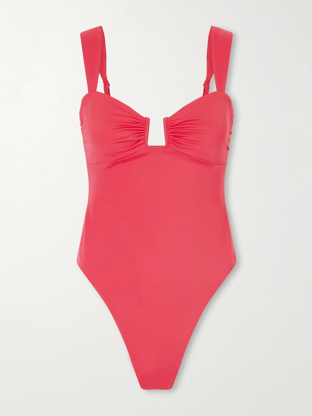 Cannes Embellished Gathered Swimsuit