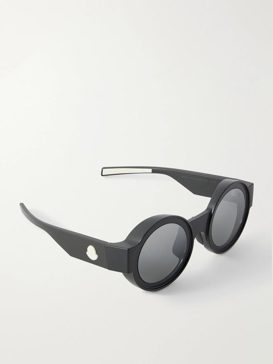 MONCLER EYEWEAR Round-frame Acetate Sunglasses