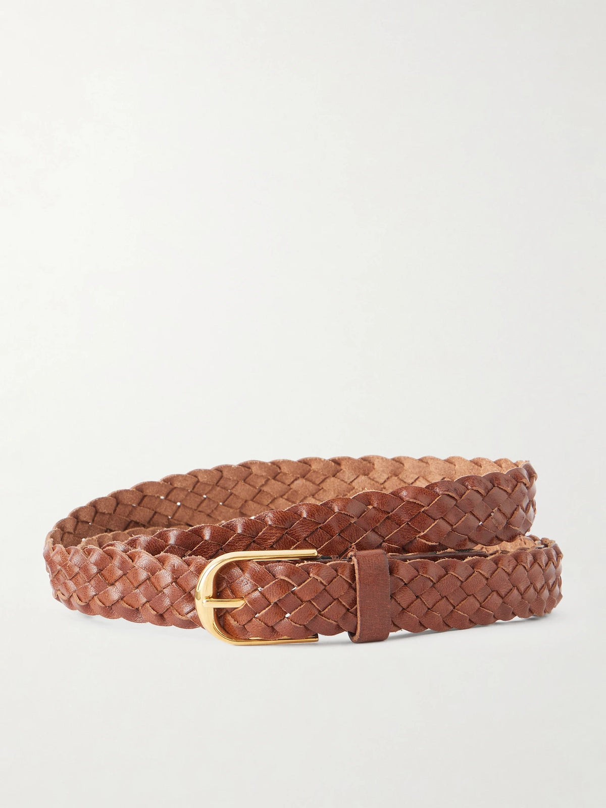 Nili Lotan Braided Jane Leather Belt