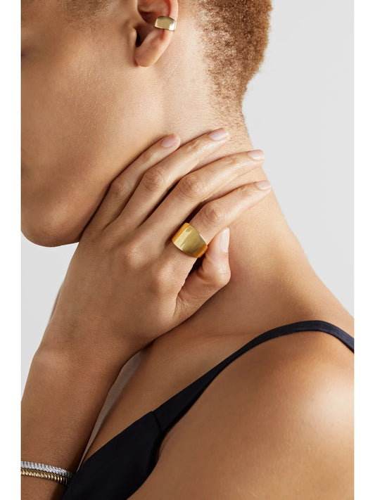 Image of Rings. Product name - Galaxy 18-karat Gold Ring in Multi colour by brand - Anita Ko