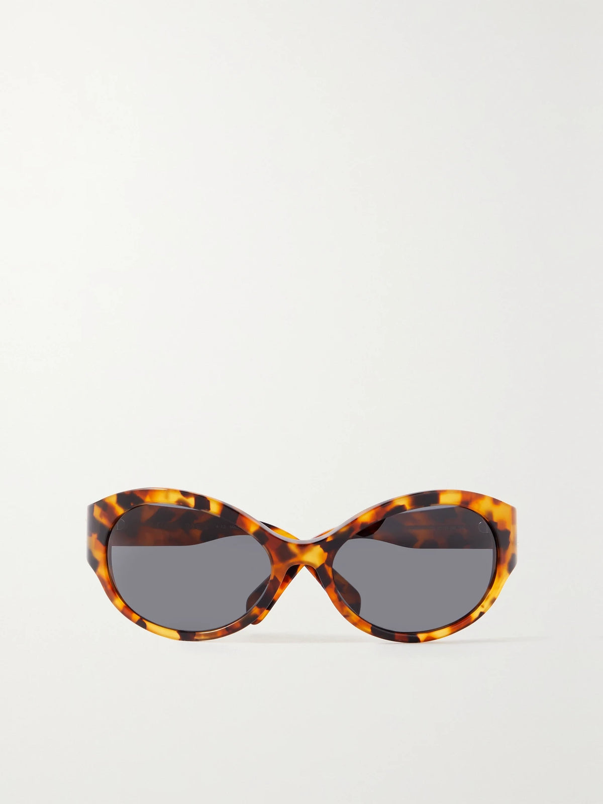 Triomphe Oversized Round-frame Acetate Sunglasses