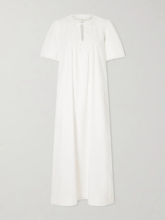 Freesia Organic Cotton Maxi Dress