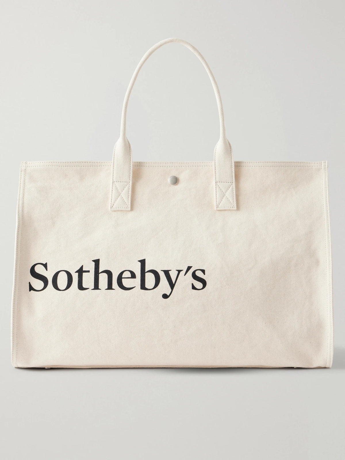 FRAME + Sotheby's Printed Canvas Tote