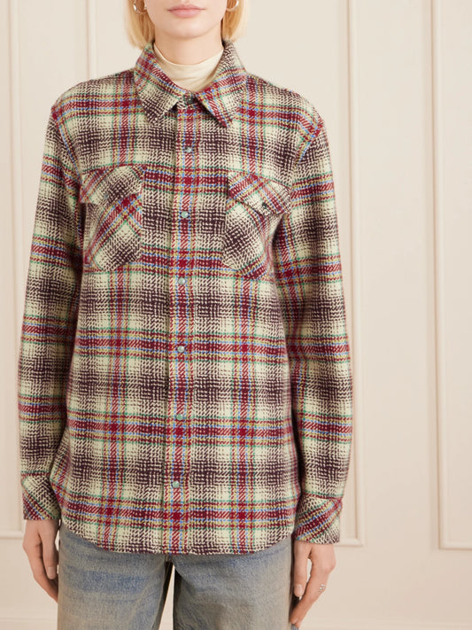 Balance Checked Cashmere Shirt