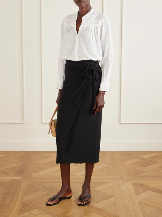 Image of Sandals. Product name - Miss Z Leather Thong Sandals in Black colour by brand - Christian Louboutin