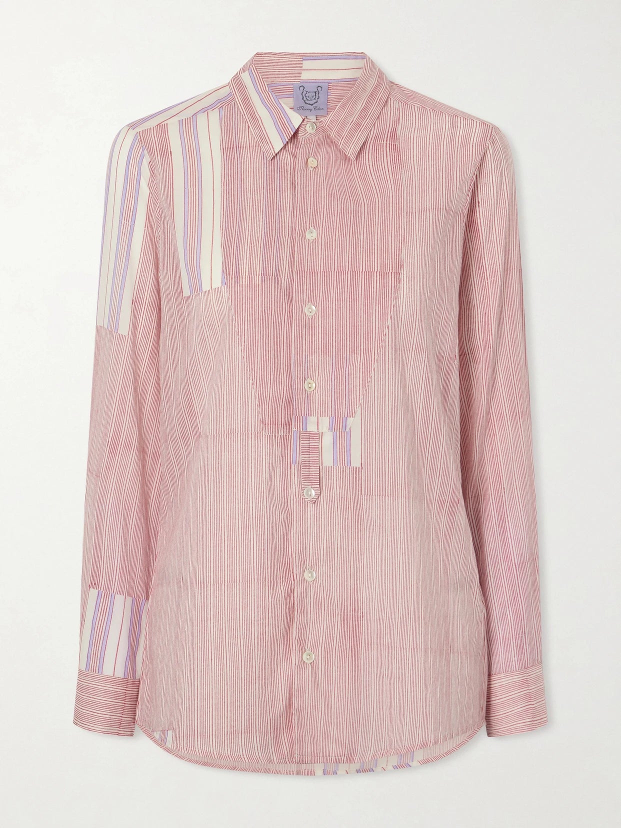 Baptiste Striped Cotton-voile Shirt