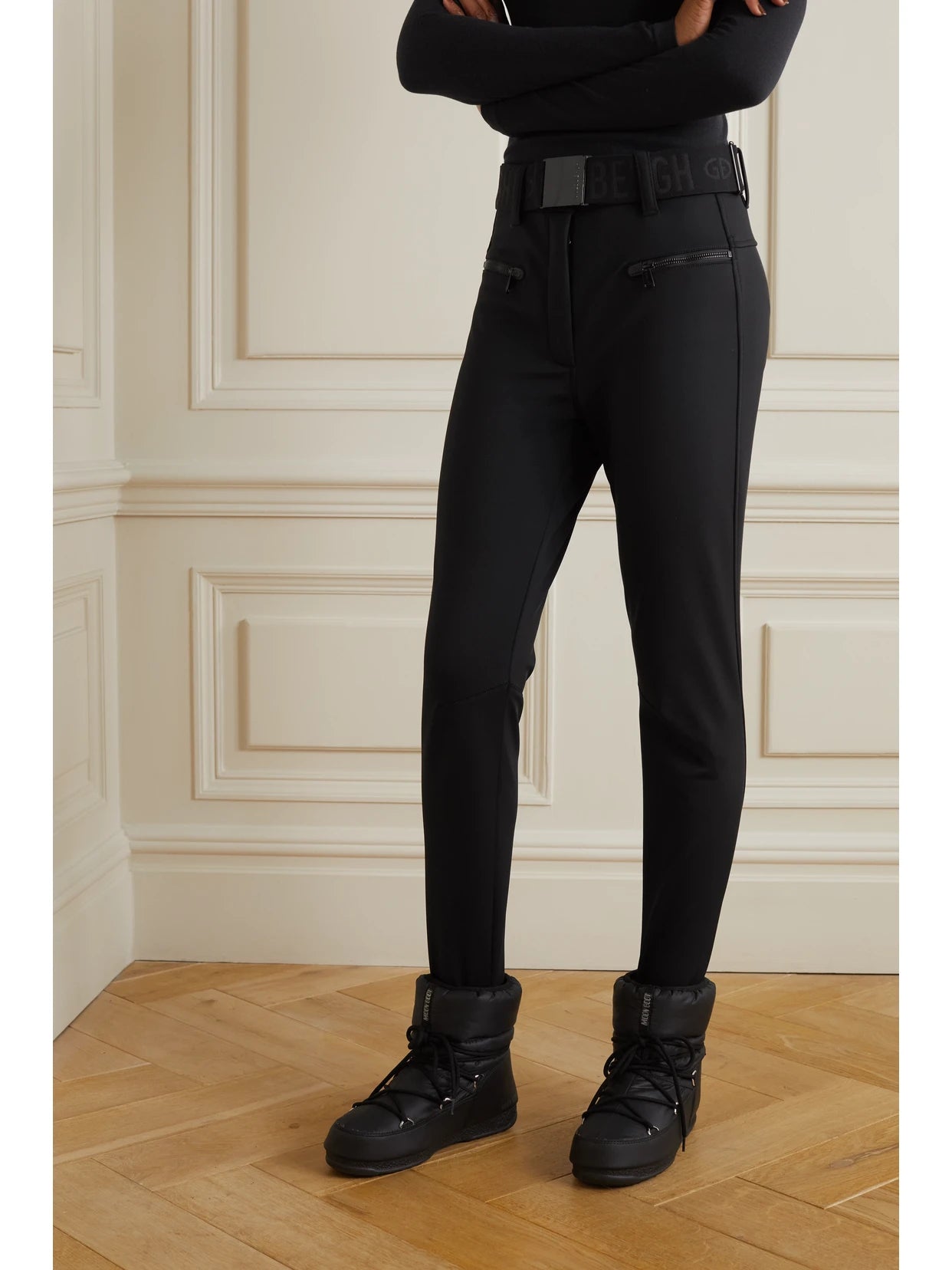 Paris Belted Stirrup Ski Pants