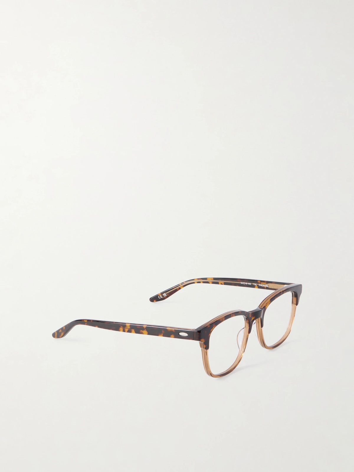 Emerson Square-frame Tortoiseshell Acetate Optical Glasses