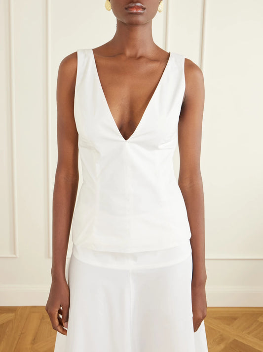 Cotton-blend Blouse