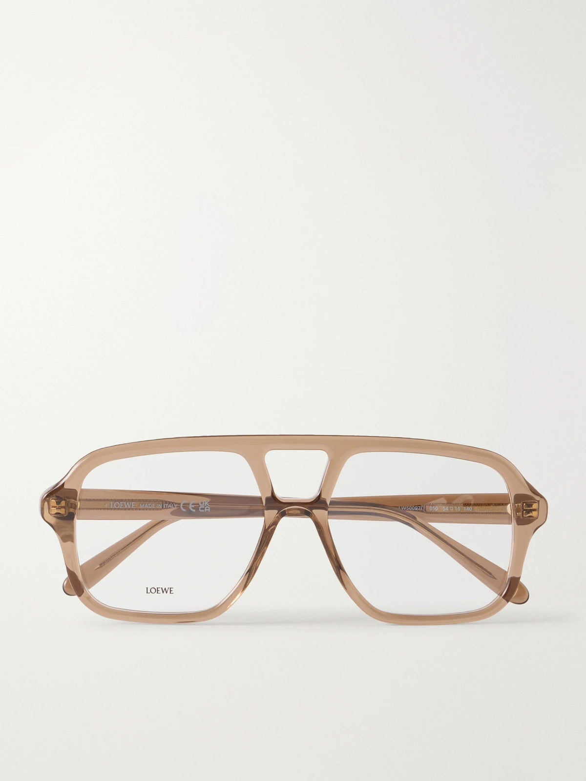 Loewe Slim Aviator-style Acetate Glasses