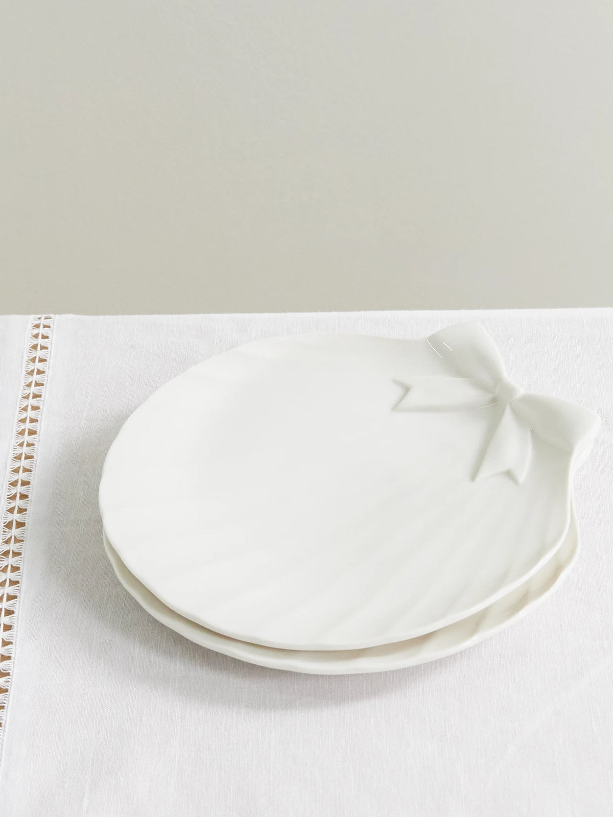 Sadaf Set Of Two Porcelain Dessert Plates