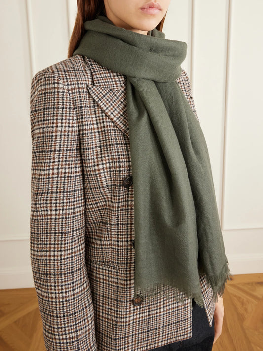 Karakorum Cashmere And Silk-blend Scarf