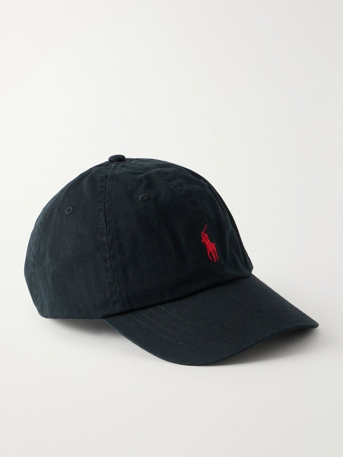 Embroidered Cotton Twill Cap