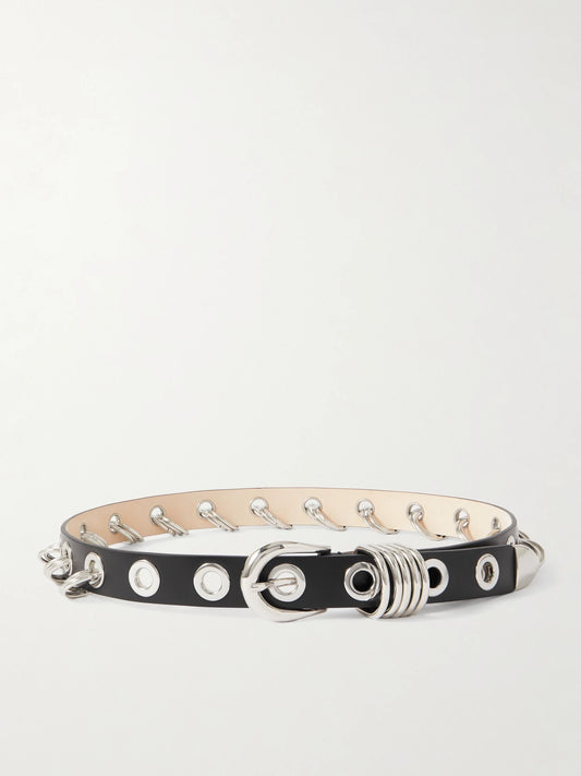 Déhanche Revenge Embellished Leather Belt