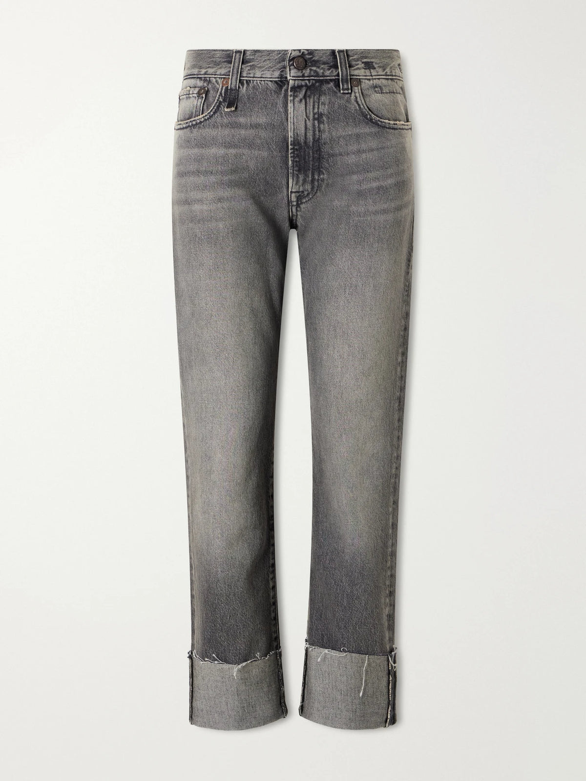 Romeo Cropped Mid-rise Flared Jeans
