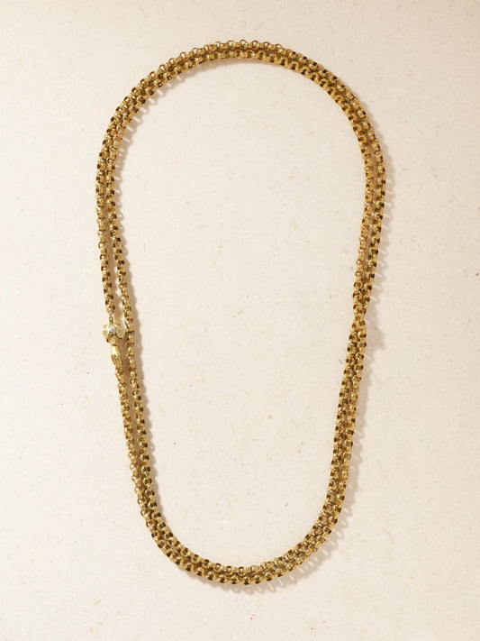 Stephanie Windsor Vintage 1790-1820s 18-karat Gold Necklace