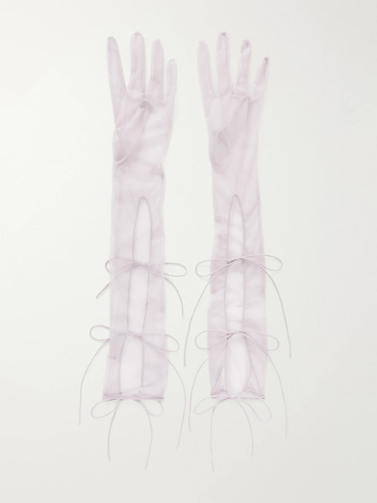 Pauline Dujancourt Flora Tulle Gloves