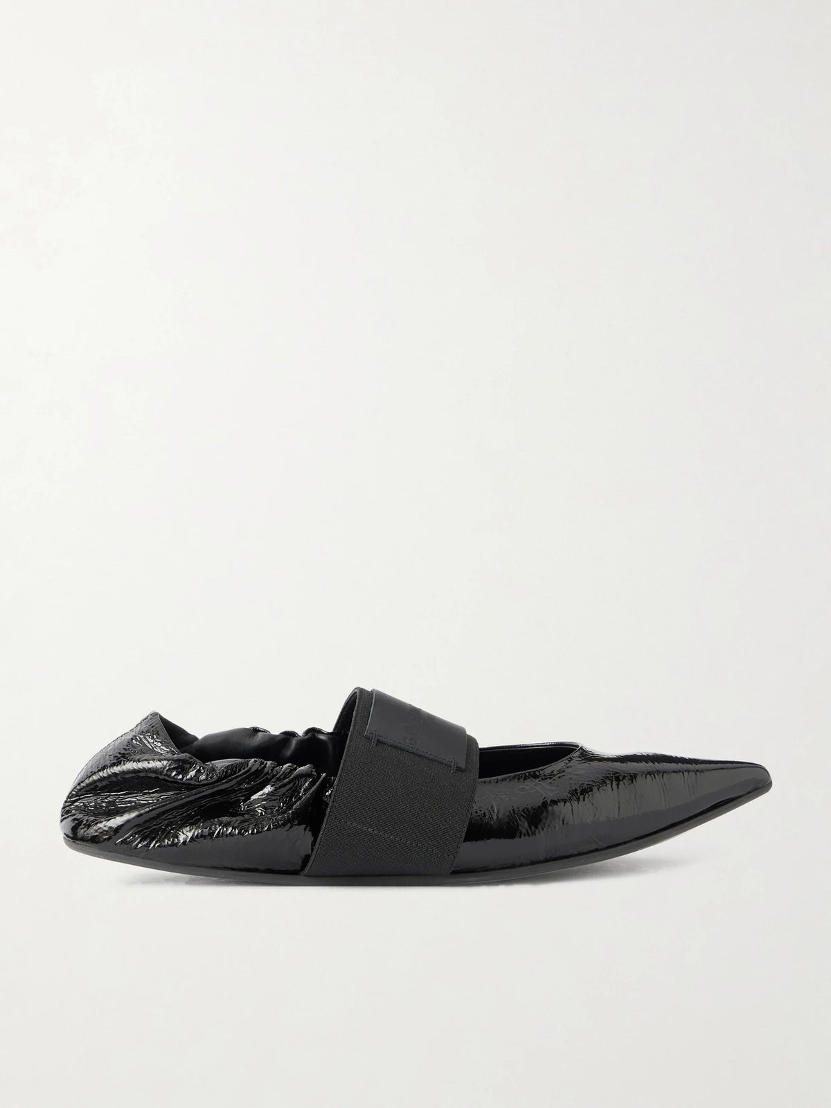 Crush Leather Ballet Flats