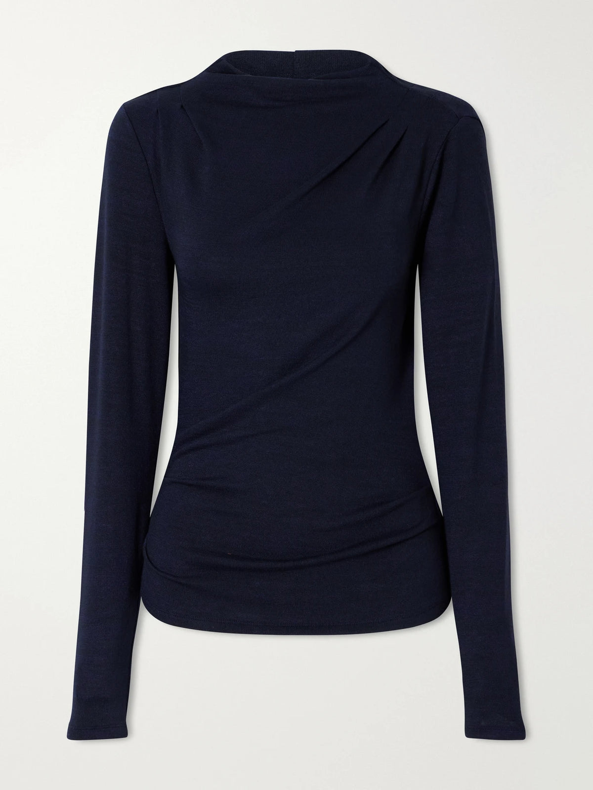 Proenza Schouler White Label Mimi Draped Stretch-jersey Top