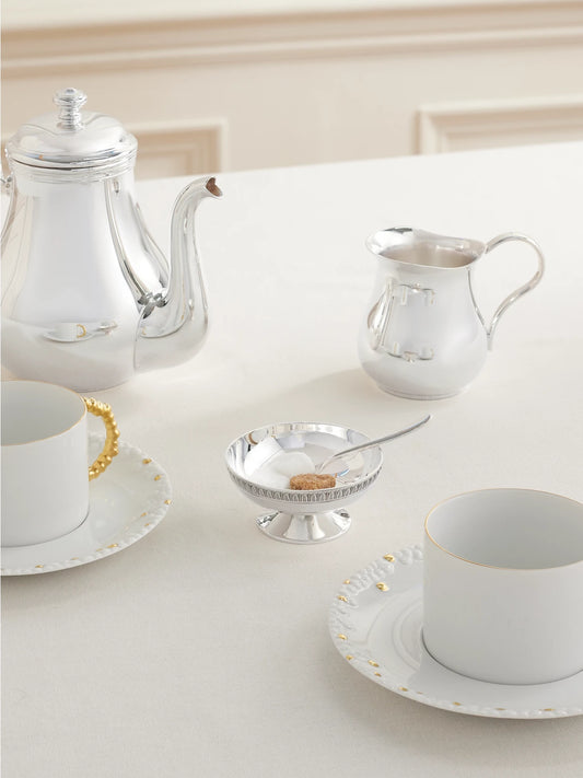 Image of Tableware. Product name - Malmaison Silver-plated Bowl in Multi colour by brand - Christofle