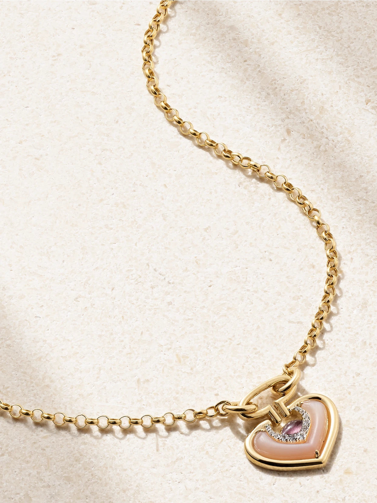 Sailor Venus Small 18-karat Gold Multi-stone Necklace