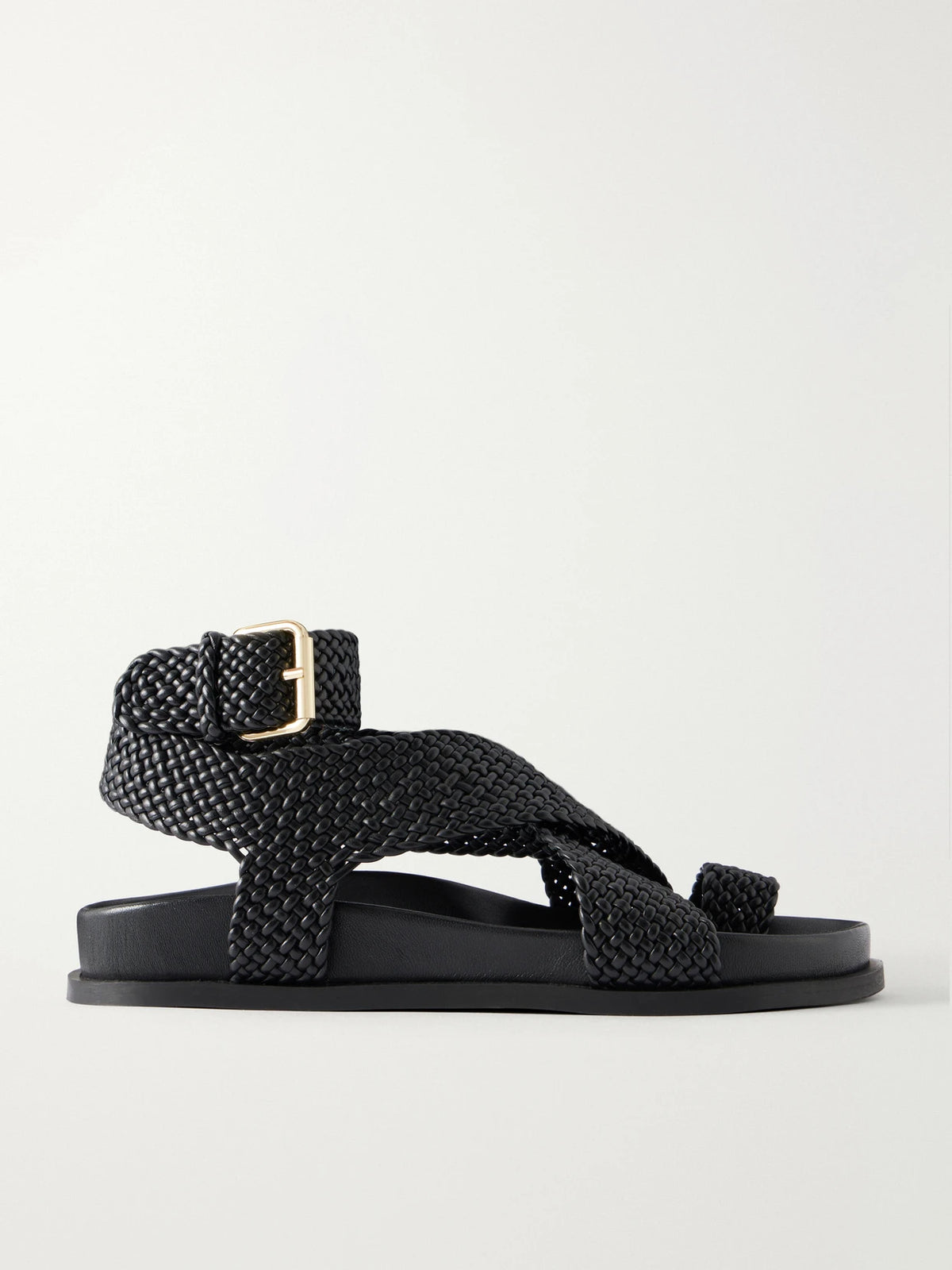 Jalen Woven Leather Sandals