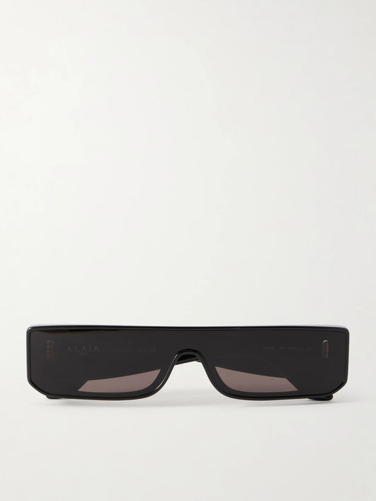 Alaïa Square-frame Recycled-acetate Sunglasses