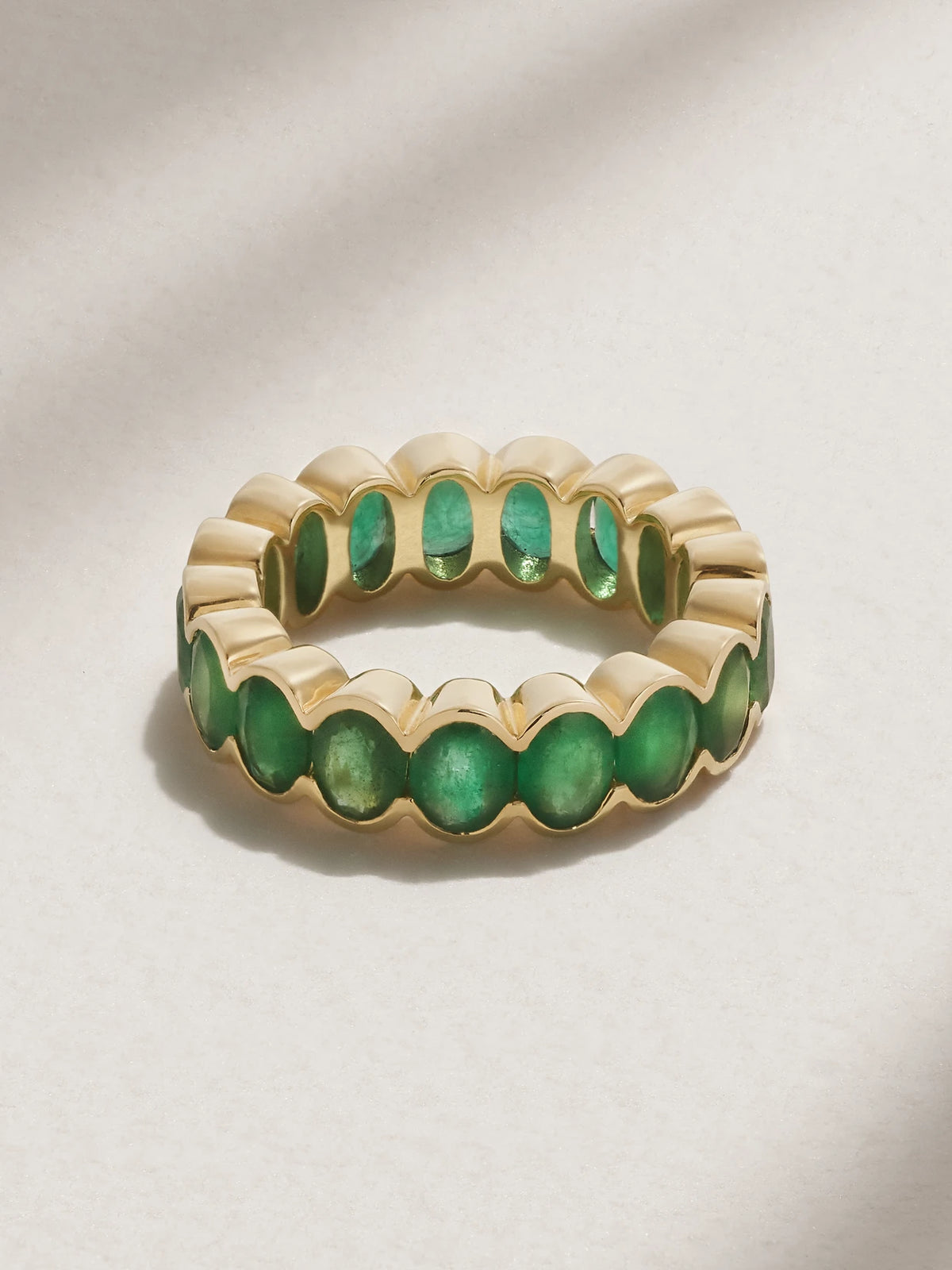 14-karat Gold Emerald Ring