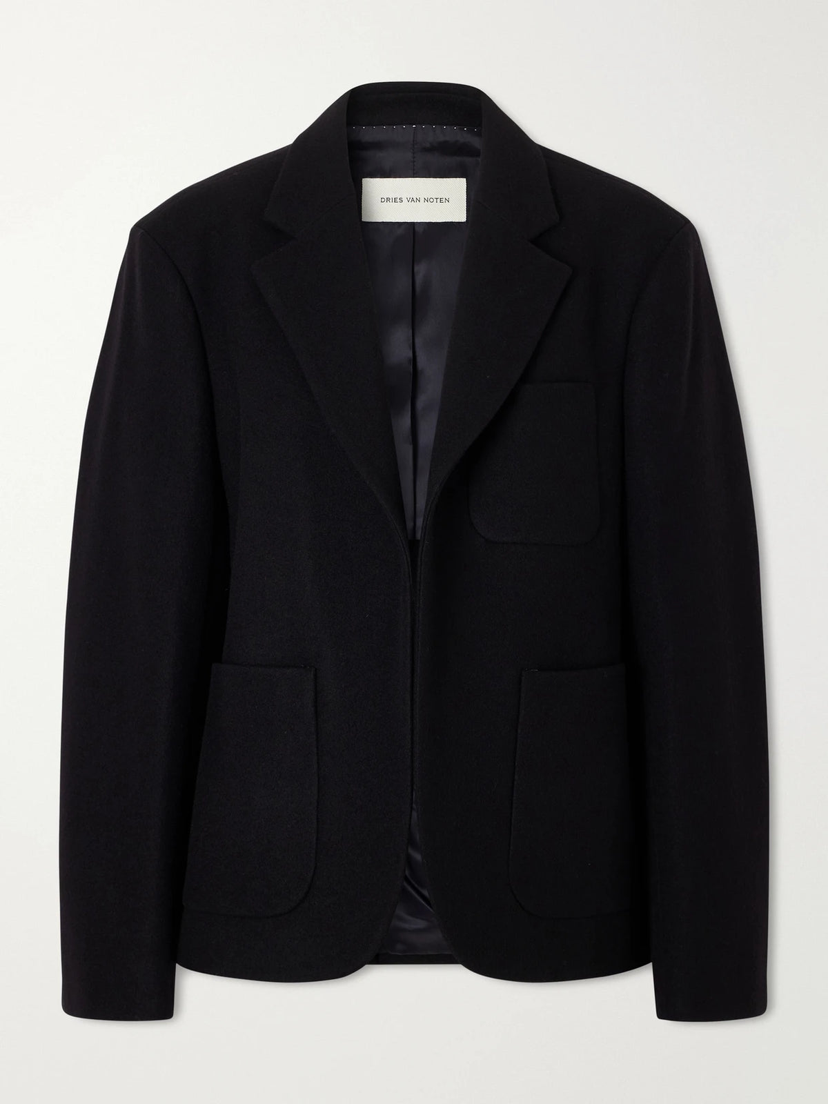 Dries Van Noten Wool-felt Blazer