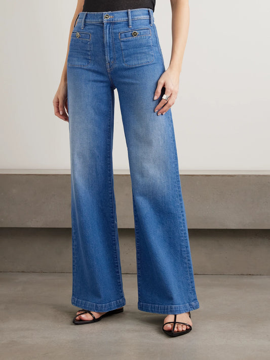 Stashed Hustler Roller Sneak High-rise Bootcut Jeans
