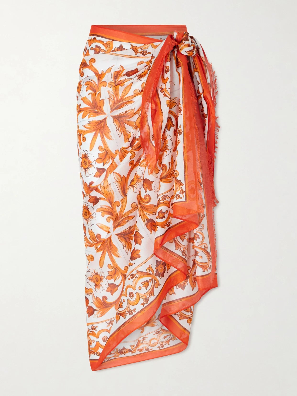 Maiolica Printed Cotton Pareo