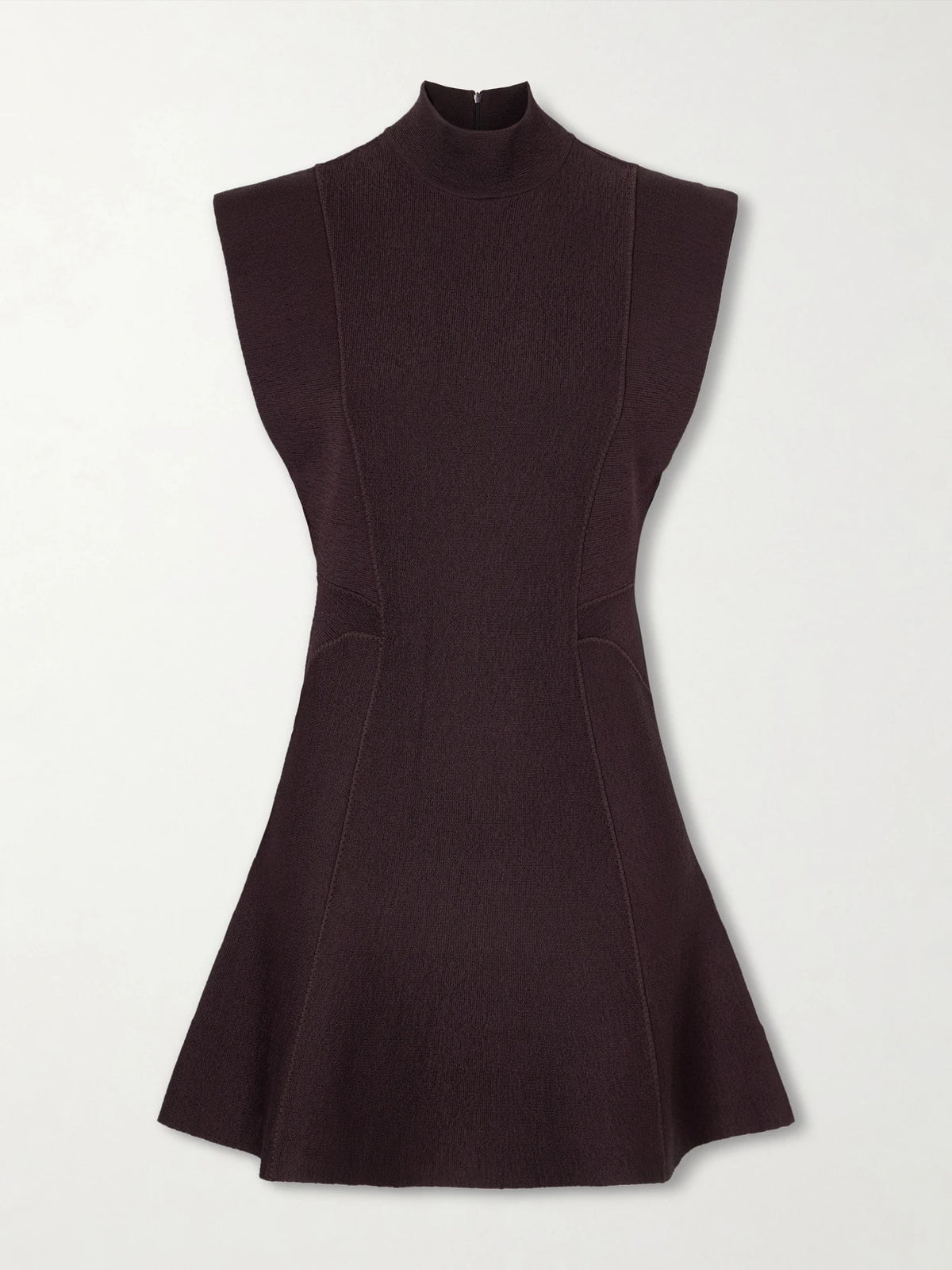 Knitted Turtleneck Mini Dress