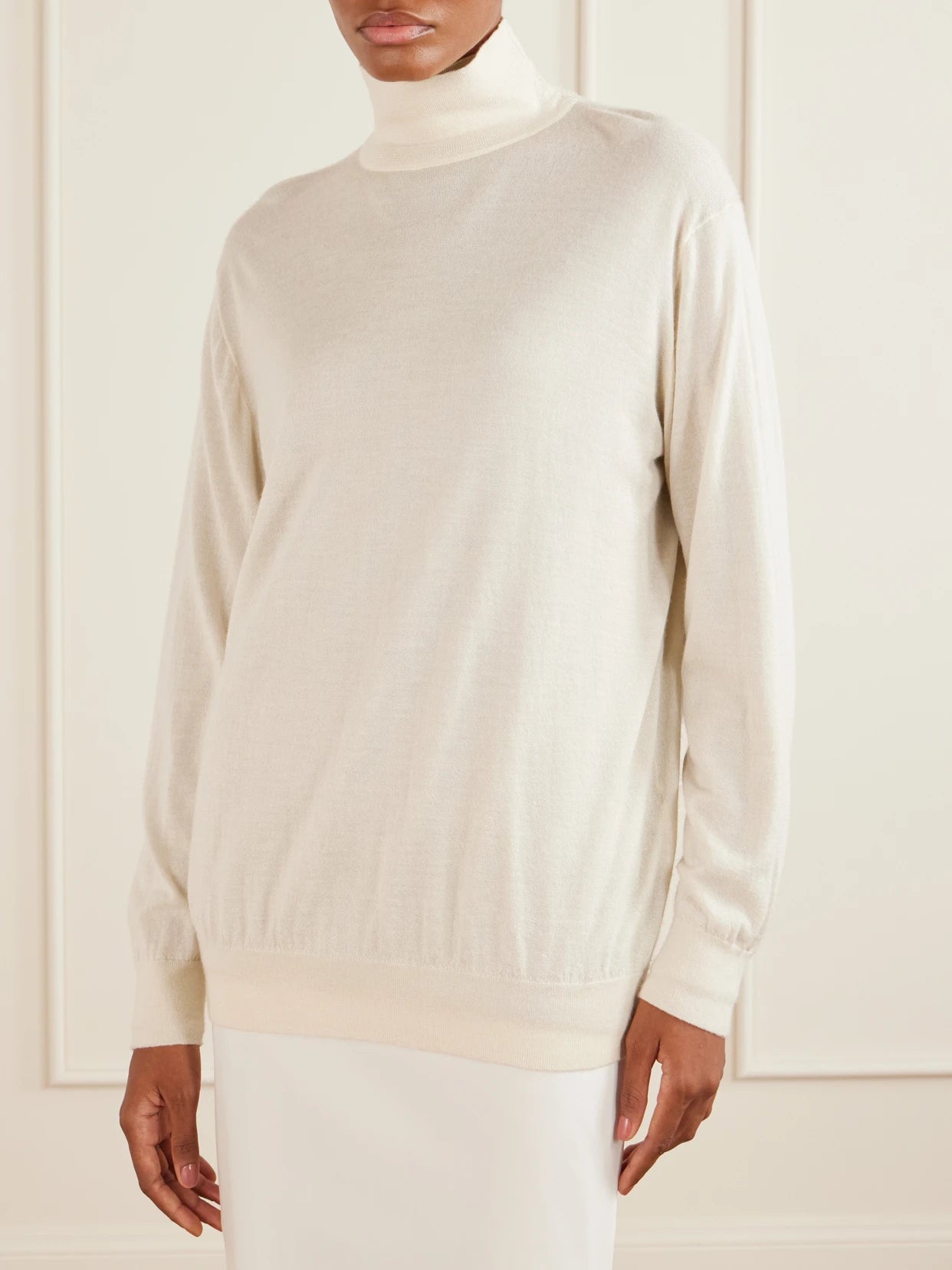 Orly Cashmere And Silk-blend Turtleneck