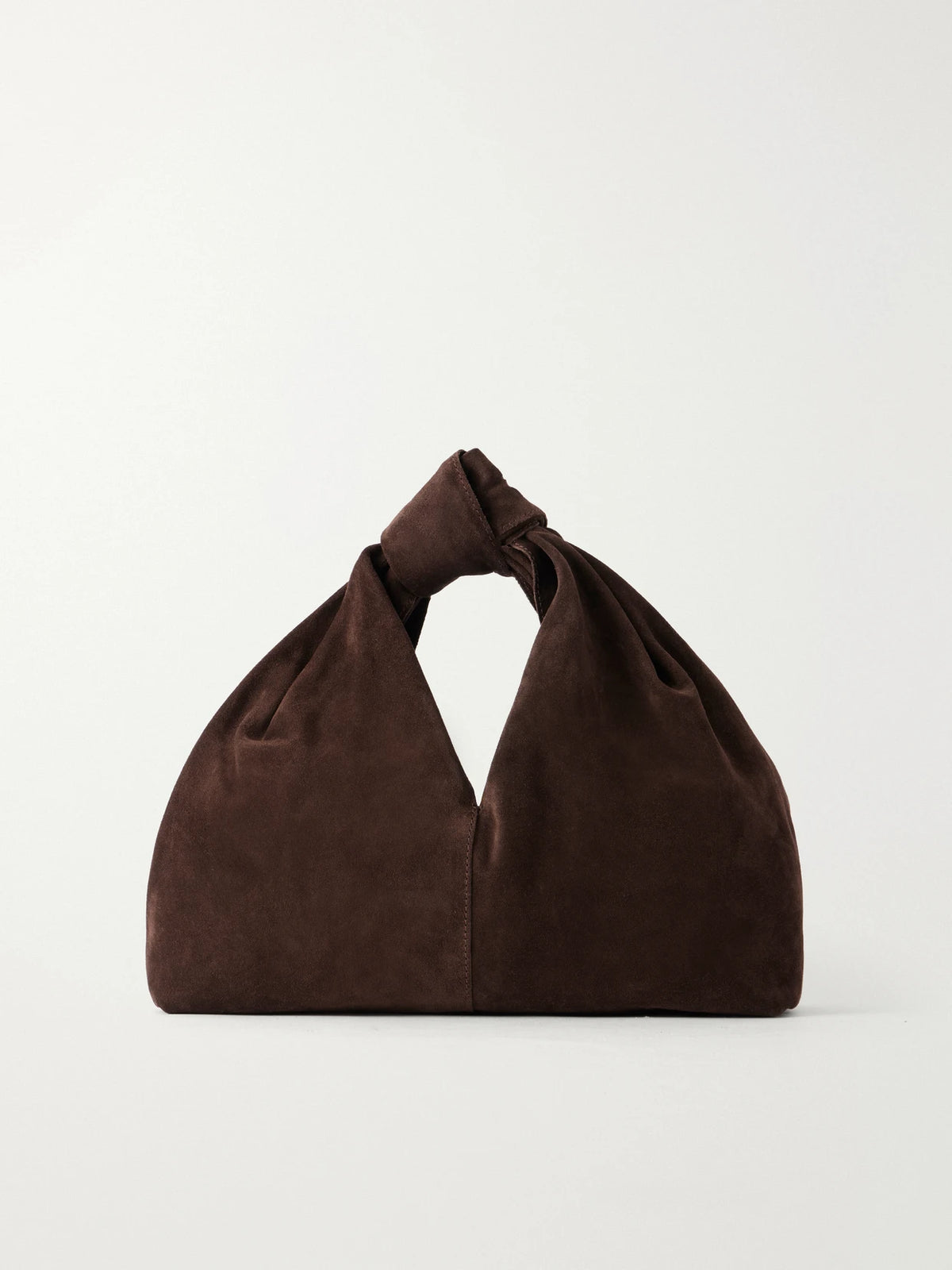 Loeffler Randall Helga Knotted Suede Clutch