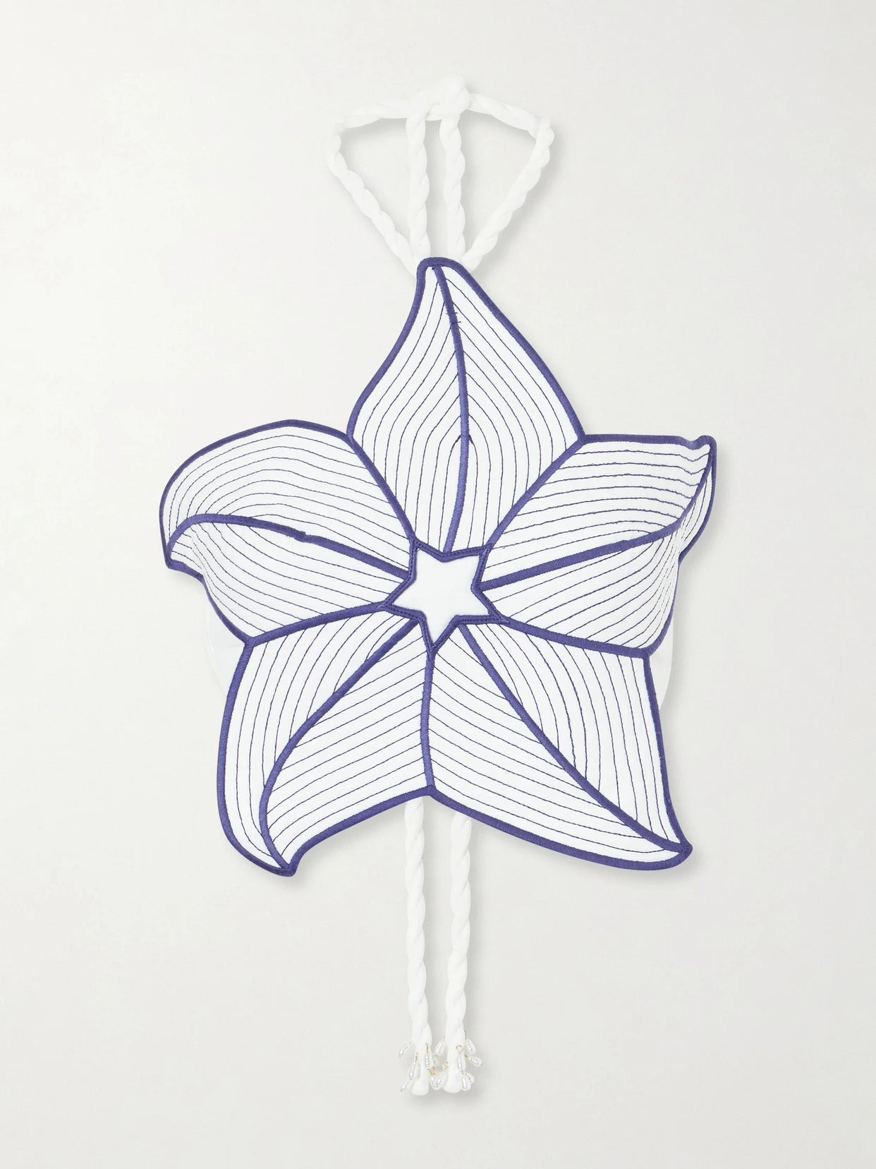 Coast Stars Linen-blend Halterneck Top