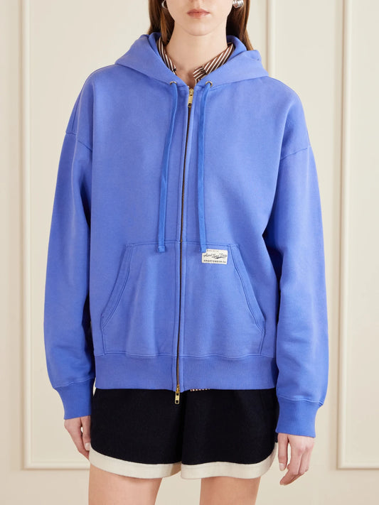 Appliquéd Cotton-jersey Hoodie
