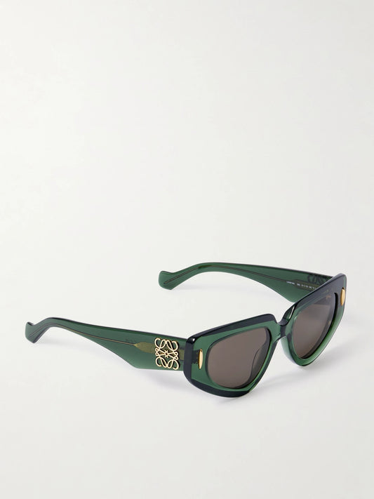 Loewe Anagram Cat-eye Acetate Sunglasses
