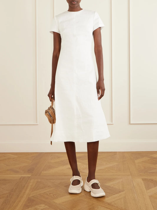 Image of Sneakers. Product name - Viv On The Run Embellished Leather-trimmed Mesh Mary Jane Sneakers in Neutral colour by brand - Roger Vivier