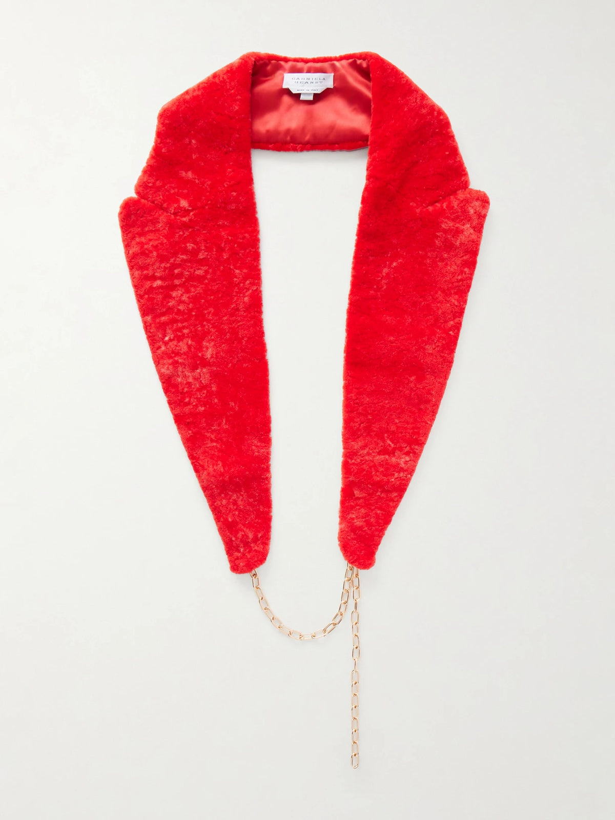 Gabriela Hearst Elliot Shearling Coat Collar
