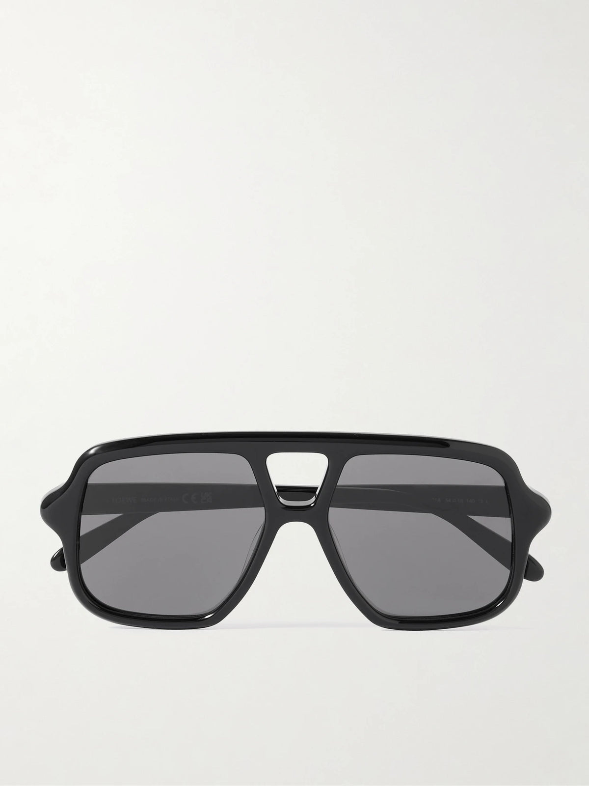 Aviator-style Acetate Sunglasses