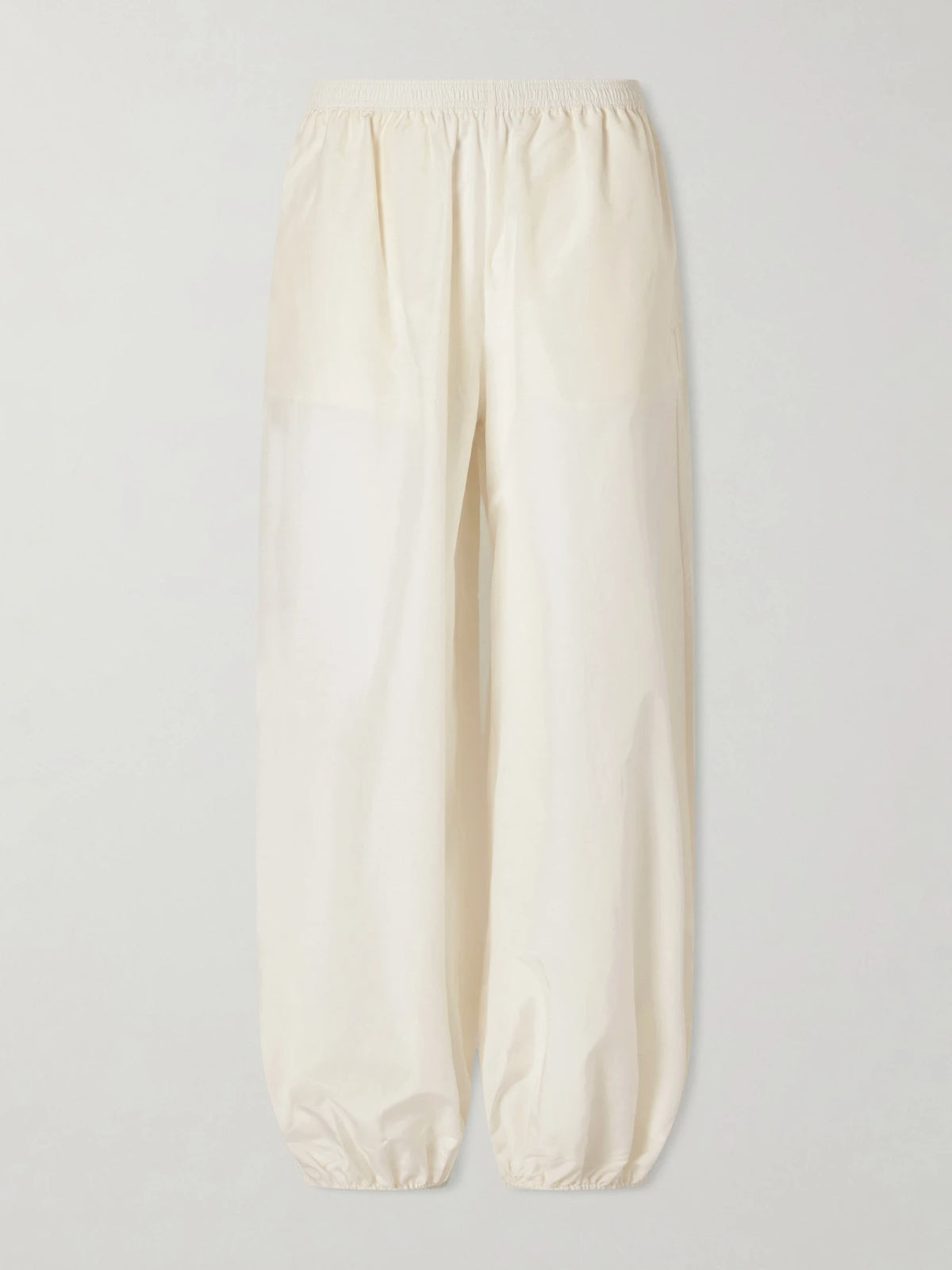 Almaya Cotton And Silk-blend Balloon Pants