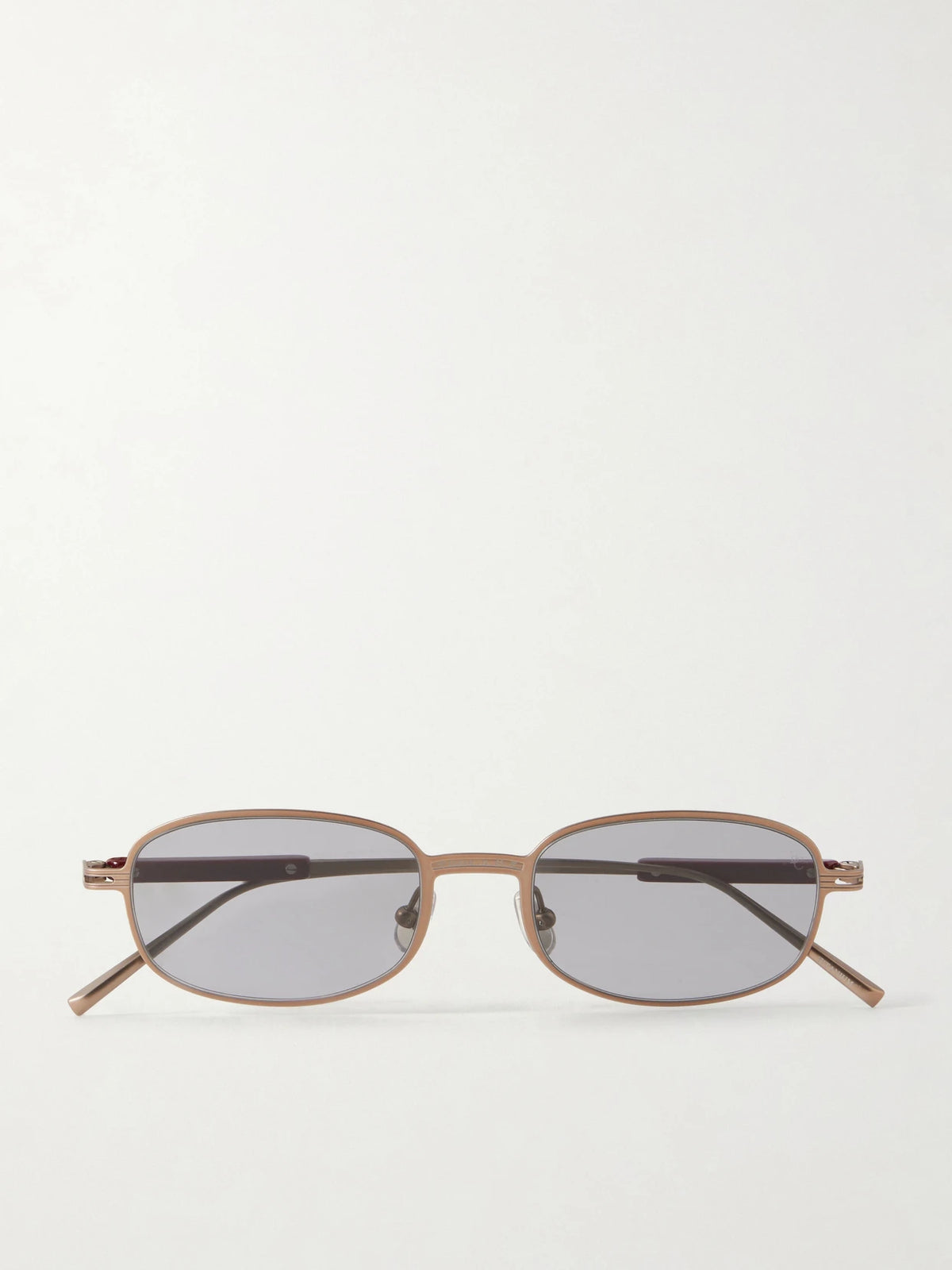 Square-frame Titanium Sunglasses