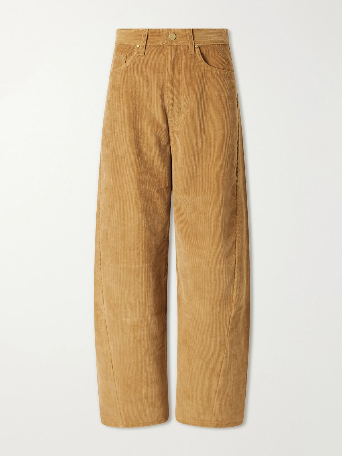 Maria McManus Crescent Corduroy Organic-cotton Wide-leg Pants