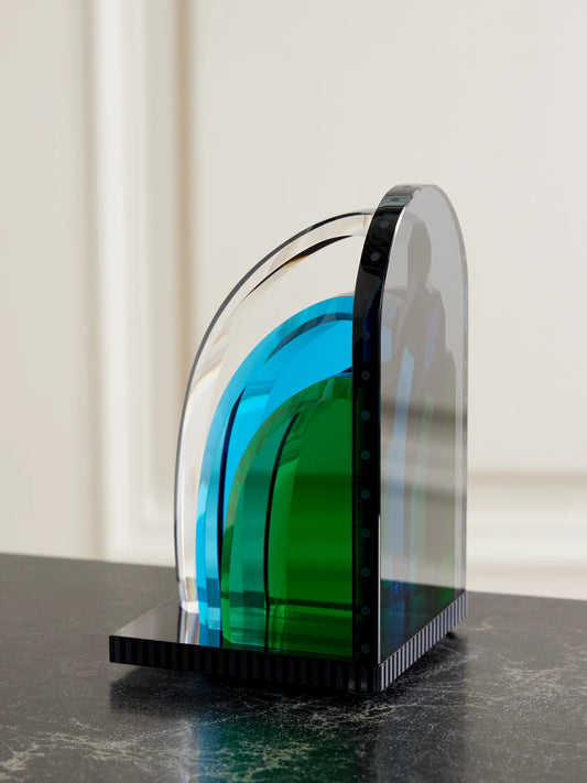 Reflections Copenhagen Tribeca Crystal Bookend