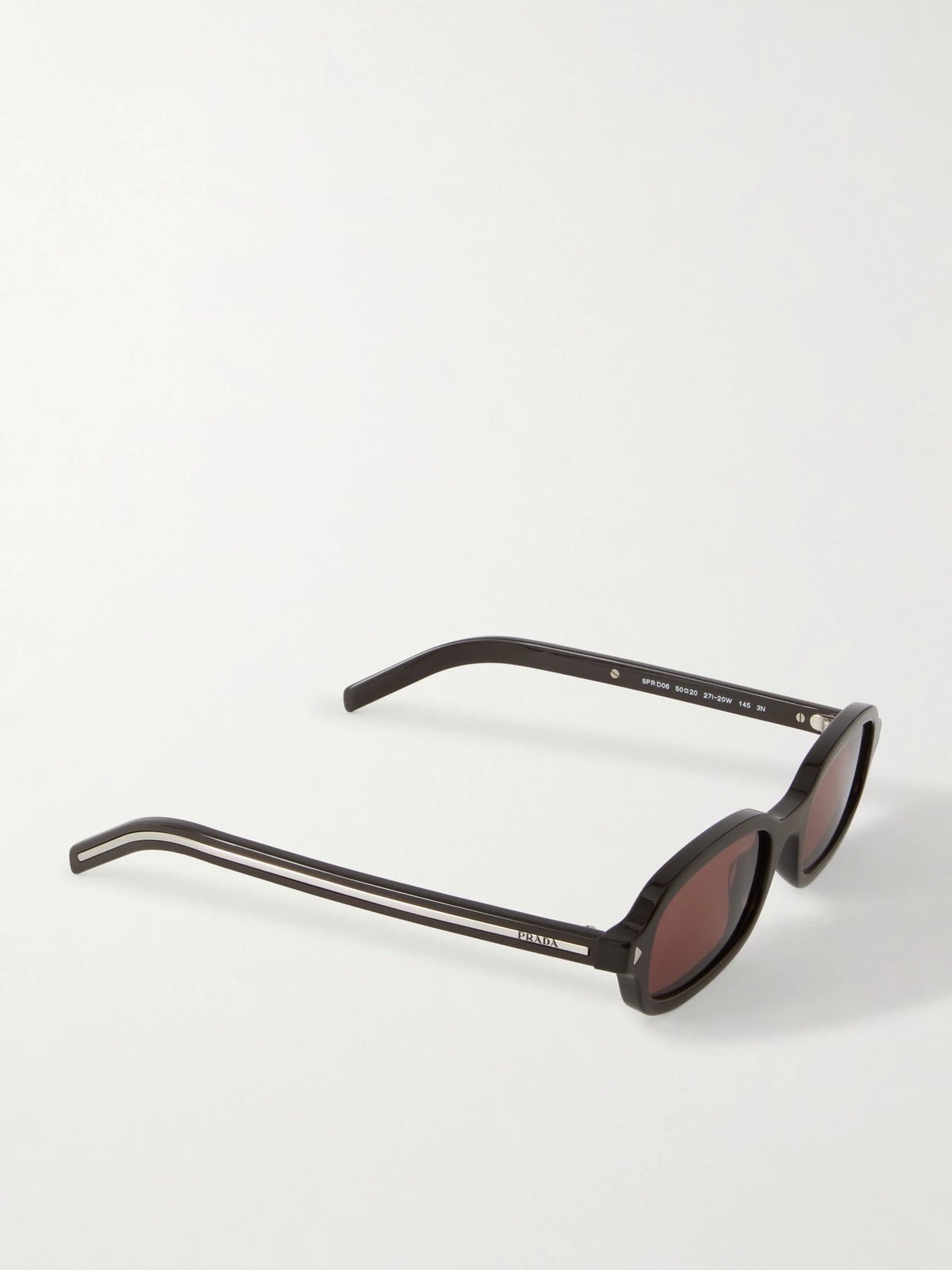 Prada Eyewear Rectangular-frame Acetate Sunglasses