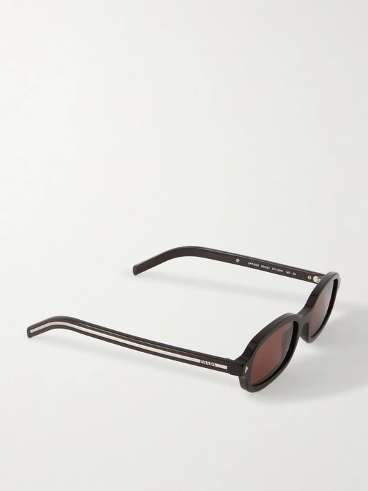 Prada Eyewear Rectangular-frame Acetate Sunglasses