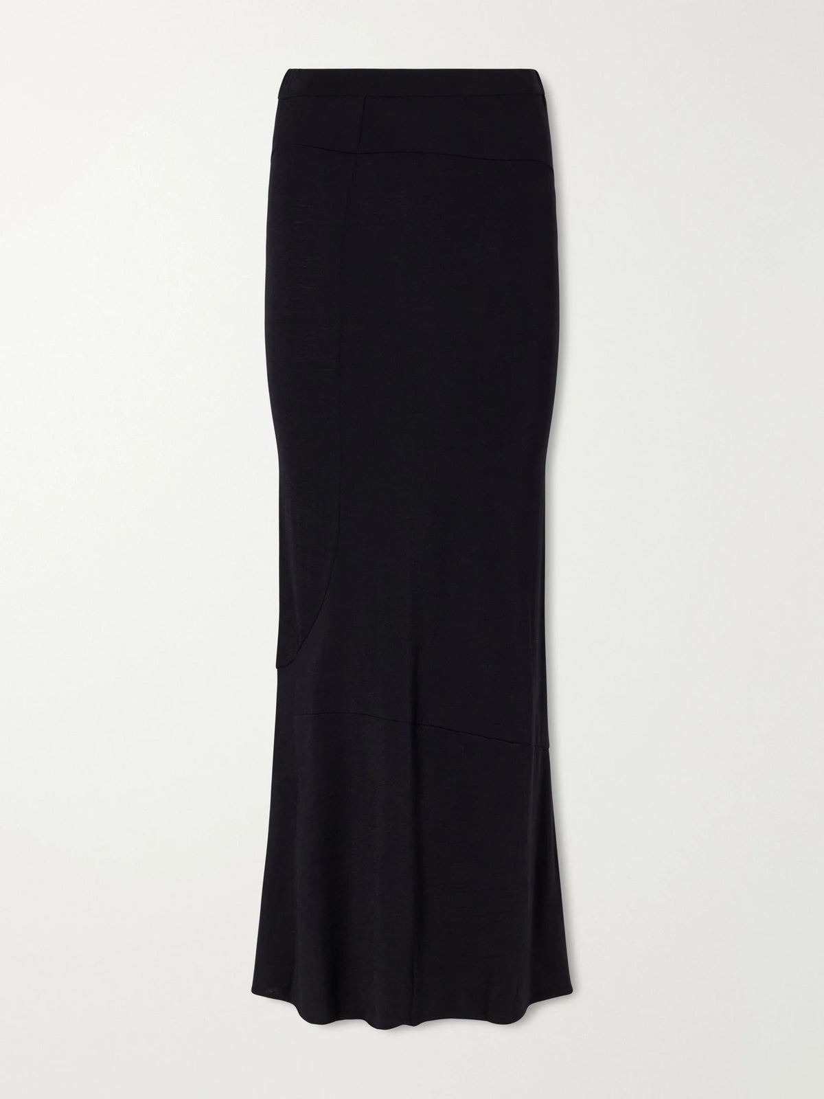 Junya Watanabe Wool-jersey Maxi Skirt