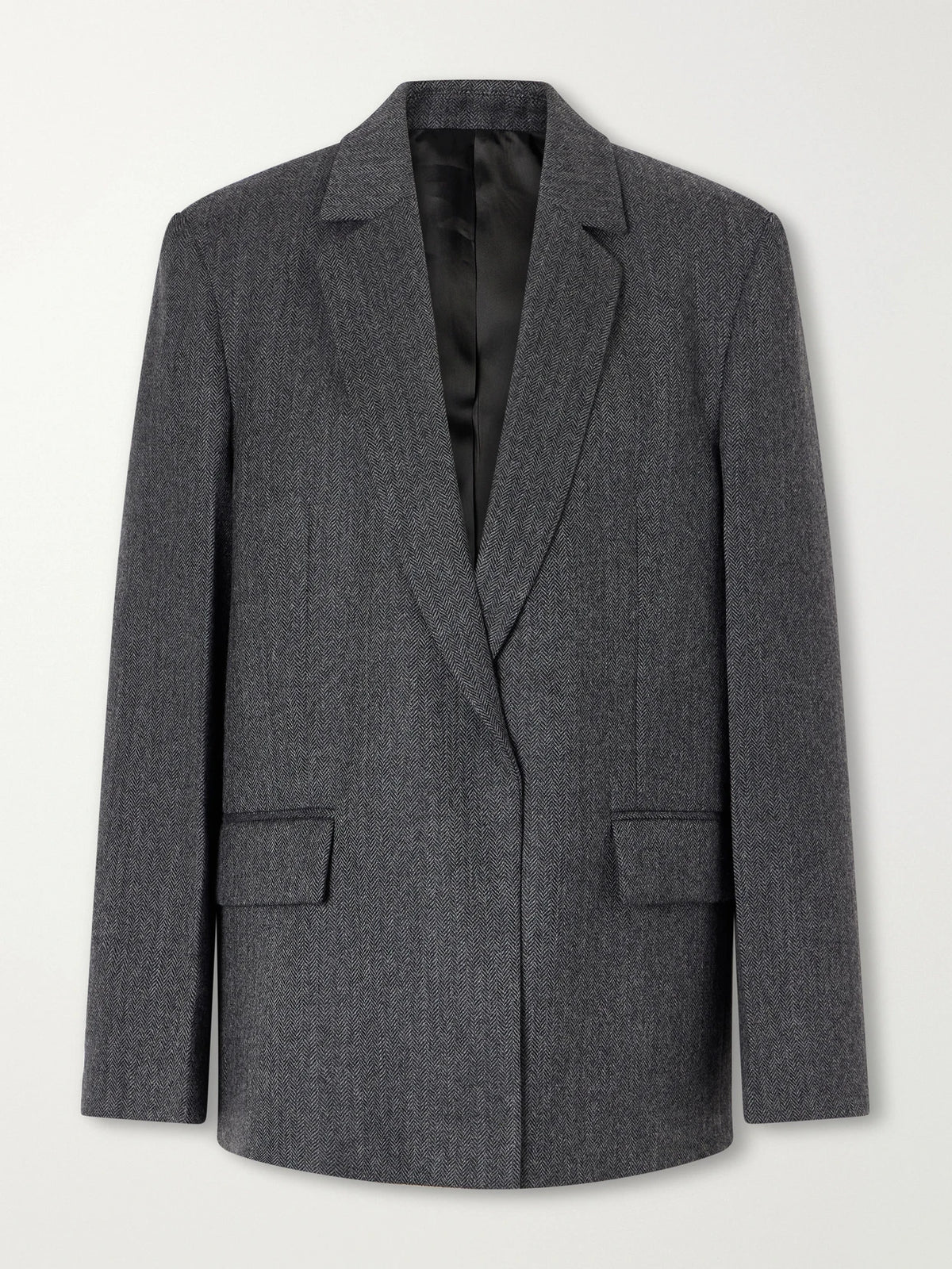 TOTEME Herringbone Wool Blazer